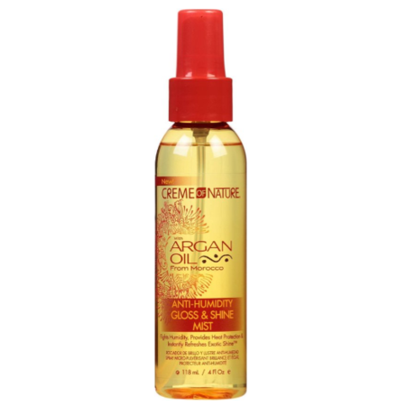 CREME OF NATURE - ARGAN OIL Anti-Humidity Gloss & Shine Mist 4 oz