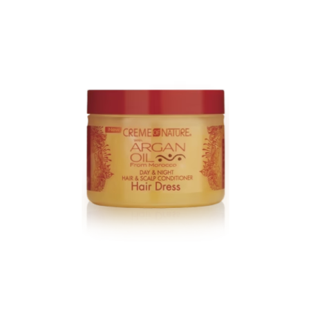 CREME OF NATURE - ARGAN OIL Day & Night Hair & Scalp Conditioner 4.76 oz.