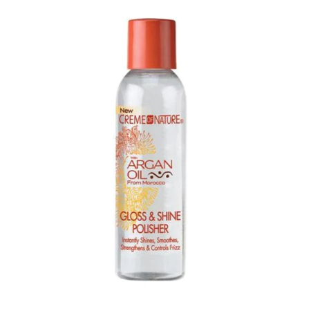 CREME OF NATURE - ARGAN OIL Smooth & Shine Polisher 4 oz