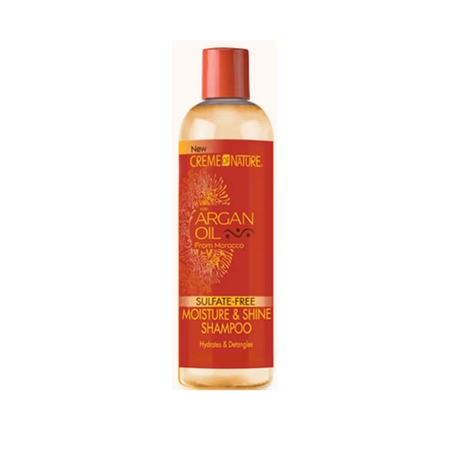 CREME OF NATURE - ARGAN OIL Moisture & Shine Shampoo 12 oz