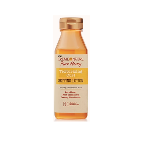 CREME OF NATURE Pure Honey Texturizing Curl Setting Lotion 12 oz