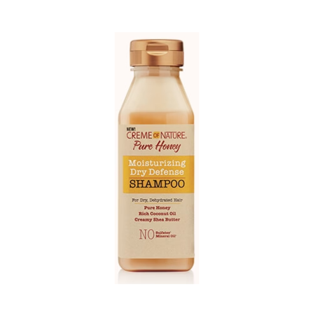 CREME OF NATURE Pure Honey Moisturizing Dry Defense Shampoo 12 oz.