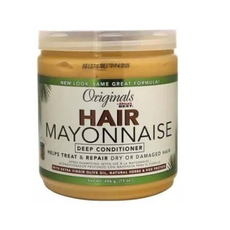 AFRICA'S BEST ORGANICS Olive Oil Hair Mayonnaise 15 oz