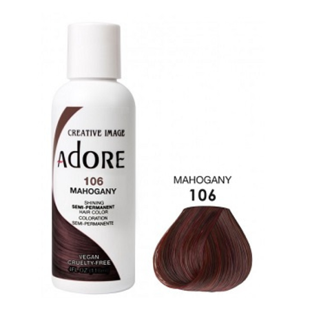 ADORE Semi Permanent Hair Color 106 - Mahogany