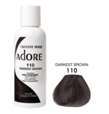 ADORE Semi Permanent Hair Color 110 - Darkest Brown