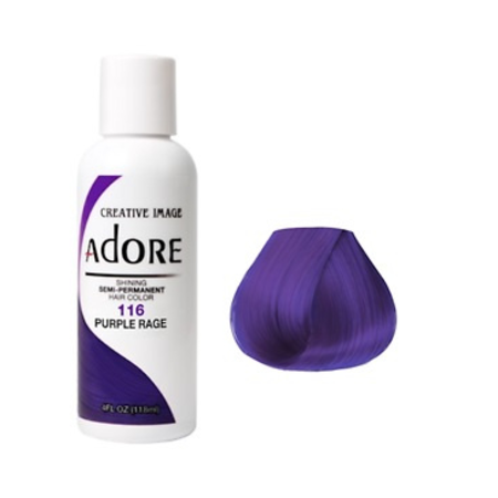ADORE Semi Permanent Hair Color 116 - Purple Rage