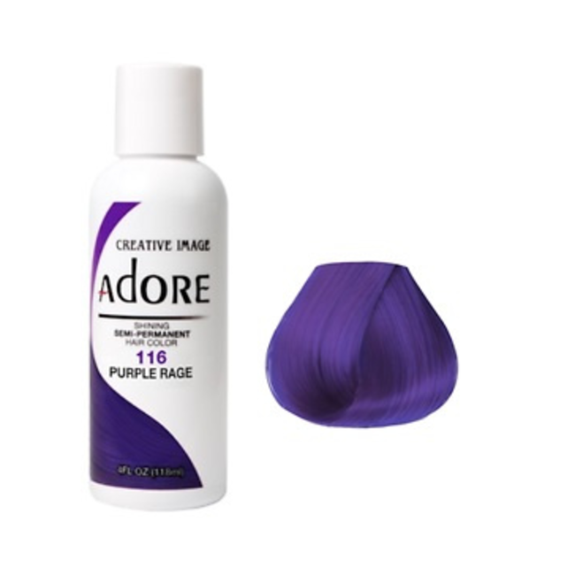 ADORE Semi Permanent Hair Color 116 - Purple Rage