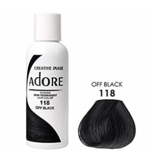 ADORE Semi Permanent Hair Color 118 - Off Black