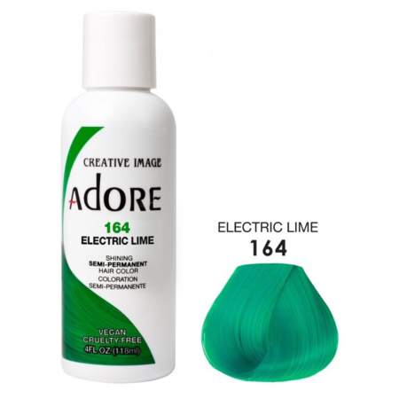 ADORE Semi Permanent Hair Color 164 - Electric Lime