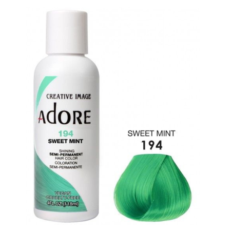 ADORE Semi Permanent Hair Color 194 - Sweet Mint