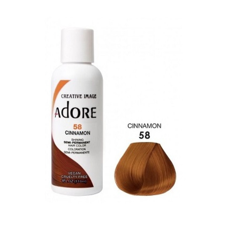 ADORE Semi Permanent Hair Color 58 - Cinnamon