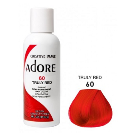 ADORE Semi Permanent Hair Color 60 - Truly Red