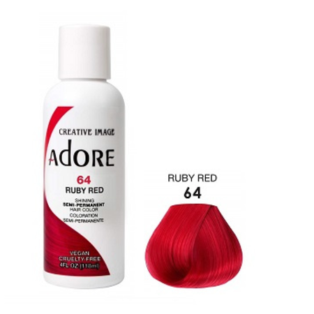 ADORE Semi Permanent Hair Color 64 - Ruby Red