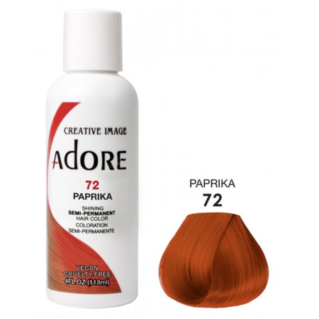 ADORE Semi Permanent Hair Color 72 - Paprika