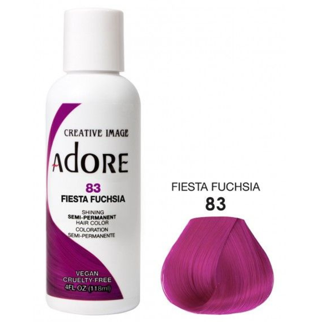 ADORE Semi Permanent Hair Color 83 - Fiesta Fuchsia