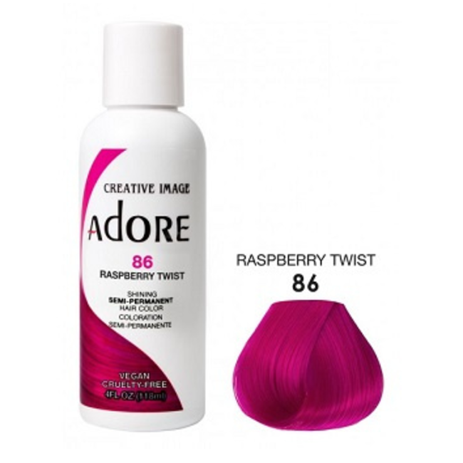 ADORE Semi Permanent Hair Color 86 - Raspberry Twist