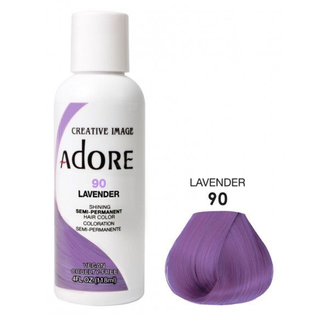 ADORE Semi Permanent Hair Color 90 - Lavender
