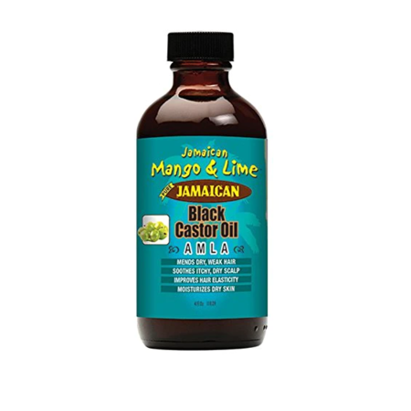 JAMAICAN MANGO & LIME Black Castor Oil Amla 4 oz.