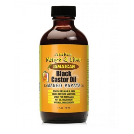 JAMAICAN MANGO & LIME Black Castor Oil Mango Papaya 4 oz.