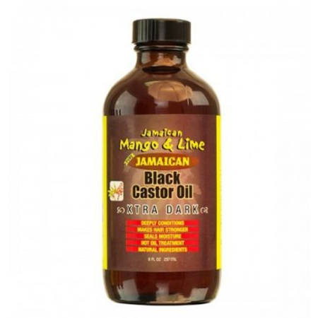 JAMAICAN MANGO & LIME Black Castor Oil Xtra Dark 4 oz.