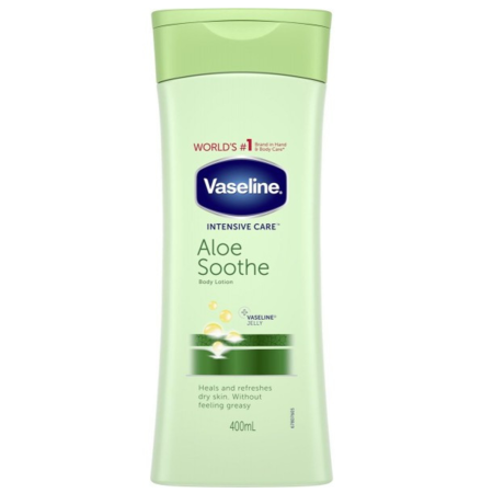 VASELINE Intensive Care Aloe Soothe Body Lotion 400 ml.