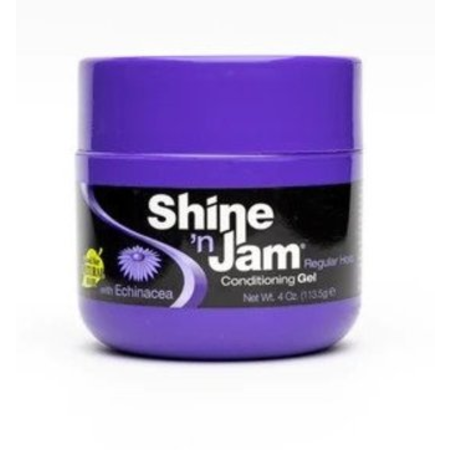 AMPRO  Shine ’n Jam Conditioning Gel Regular Hold 4 oz.