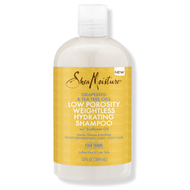 SHEA MOISTURE Grapeseed & Tea Tree Oils Low Porosity Weightless Hydrating Shampoo 384 ml.