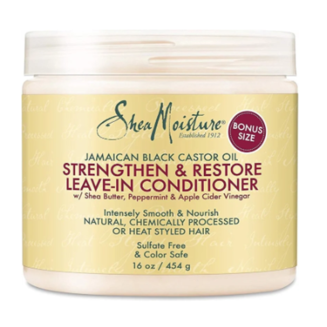 SHEA MOISTURE Jamaican Black Castor Oil Strengthen & Restore Leave-In Conditioner 16 oz.