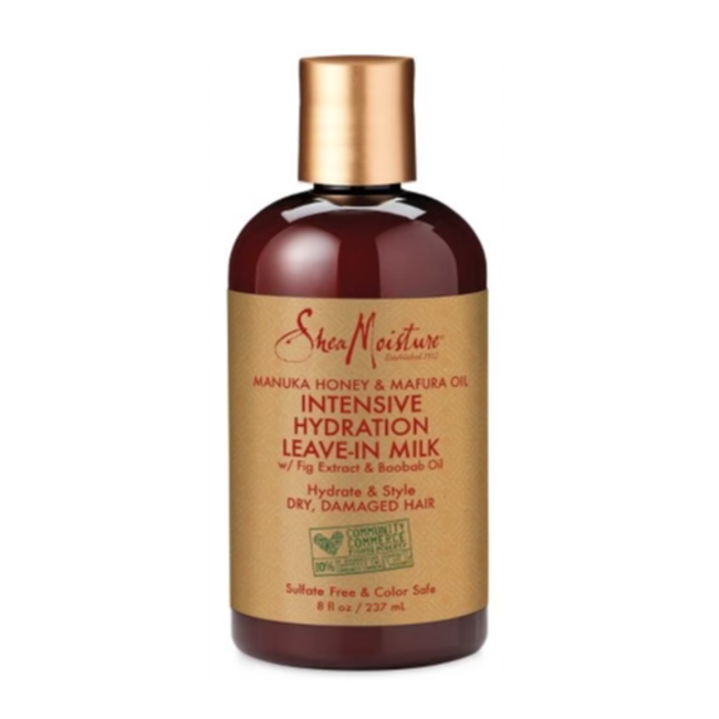 SHEA MOISTURE Shea Moisture Manuka Honey & Mafura Oil Intensive Hydration Leave-In Milk 8 oz.