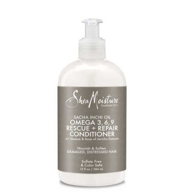SHEA MOISTURE Sacha Inchi Oil Omega 3-6-9 Rescue + Repair Conditioner 13 oz.