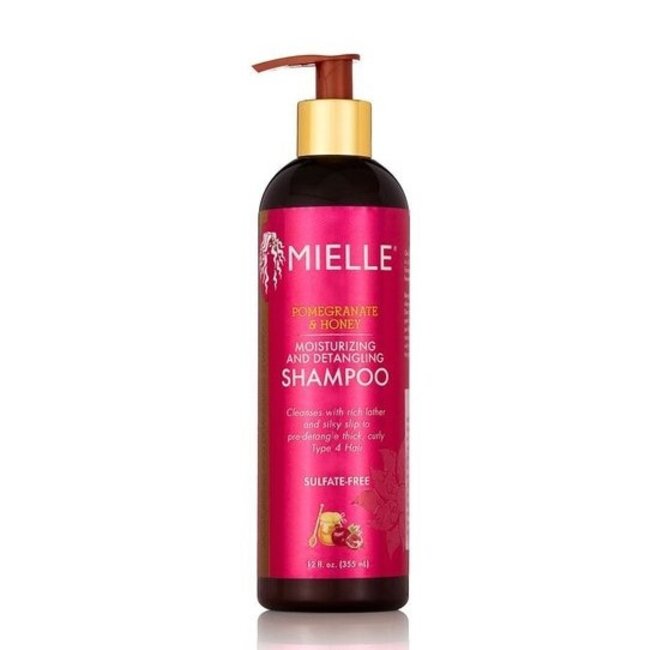 MIELLE Pomegranate & Honey Moisturizing And Detangling Shampoo 355 ml.