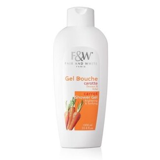 FAIR & WHITE Carrot Shower Gel 1000 ml.