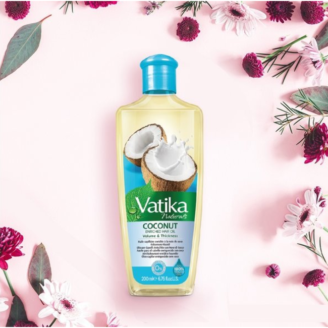 DABUR VATIKA Coconut Enriched Hair Oil 200 ml.