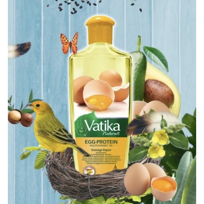 DABUR VATIKA Egg-Protein Enriched Hair Oil 200 ml.