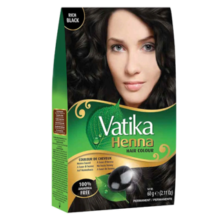 DABUR VATIKA Henna Hair Color Rich Black