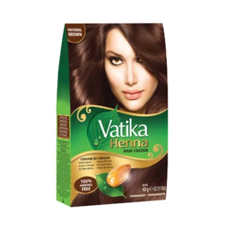 DABUR VATIKA Henna Hair Color Natural Brown