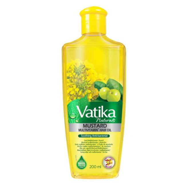 DABUR VATIKA Mustard Multivitamin Hair Oil 200 ml.