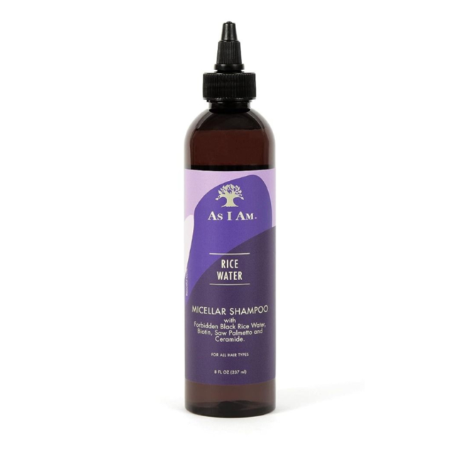 AS I AM Rice Water Micellar Shampoo 8 oz.
