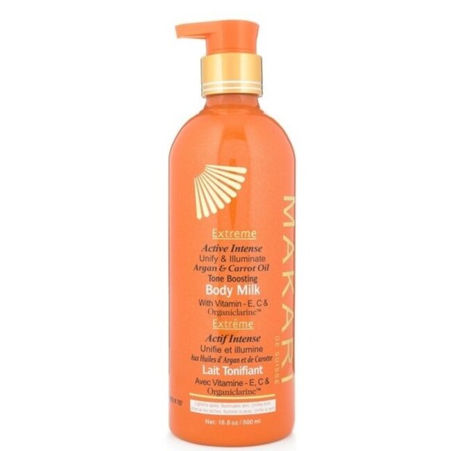 MAKARI Extreme Active Intense Argan & Carrot Oil Toning Milk 500 ml.