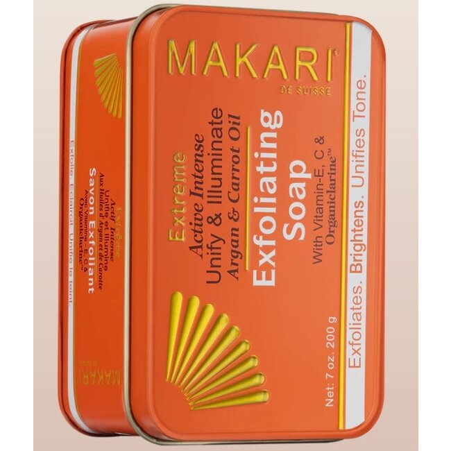 MAKARI Extreme Argan & Carrot Oil Exfoliating Soap 7 oz.