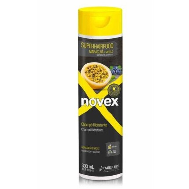 NOVEX SuperHairFood Maracuja & Blueberry Shampoo 300 ml.