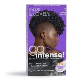 DARK & LOVELY Go Intense Super Black - 1