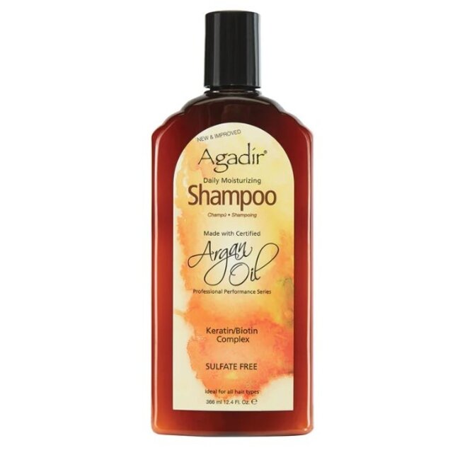 AGADIR Argan Oil Daily Moisturizing Shampoo (Sulfate Free) 12.4 oz.