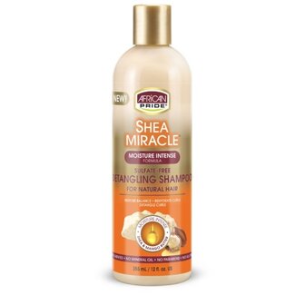 AFRICAN PRIDE SHEA Detangling Shampoo 12 oz