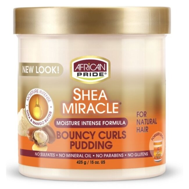 AFRICAN PRIDE SHEA Bouncy Curls Pudding 15 oz