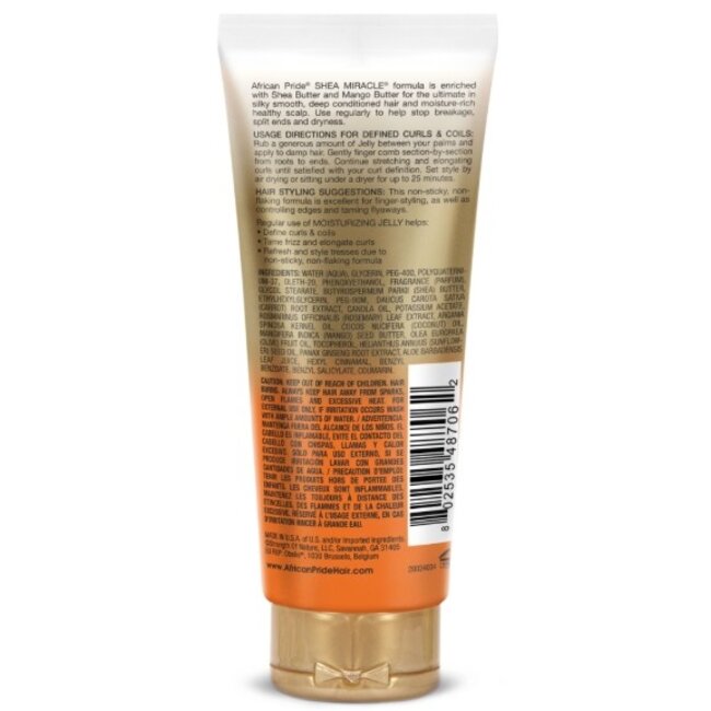 AFRICAN PRIDE SHEA Curl Activator Moisturizing Jelly 6 oz