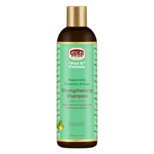 AFRICAN PRIDE  Pepperment & Rosemary Strengthening Shampoo 354 ml