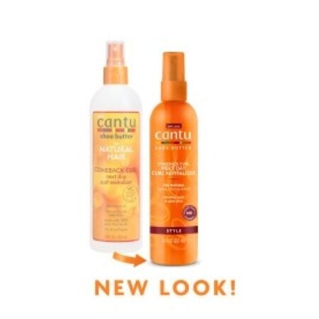 CANTU Shea Butter Comeback Curl Next Day Curl Revitalizer 12 oz