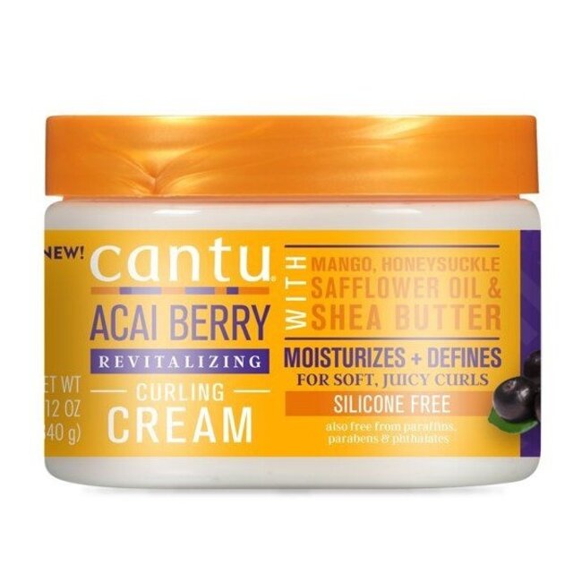 CANTU Acai Berry Revitalizing Curl Cream 12 oz