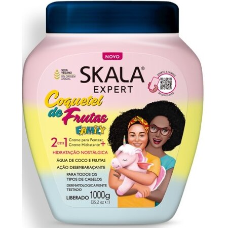 SKALA Hair Treatment Cream Cocquetel De Frutas Family 1000 gr.